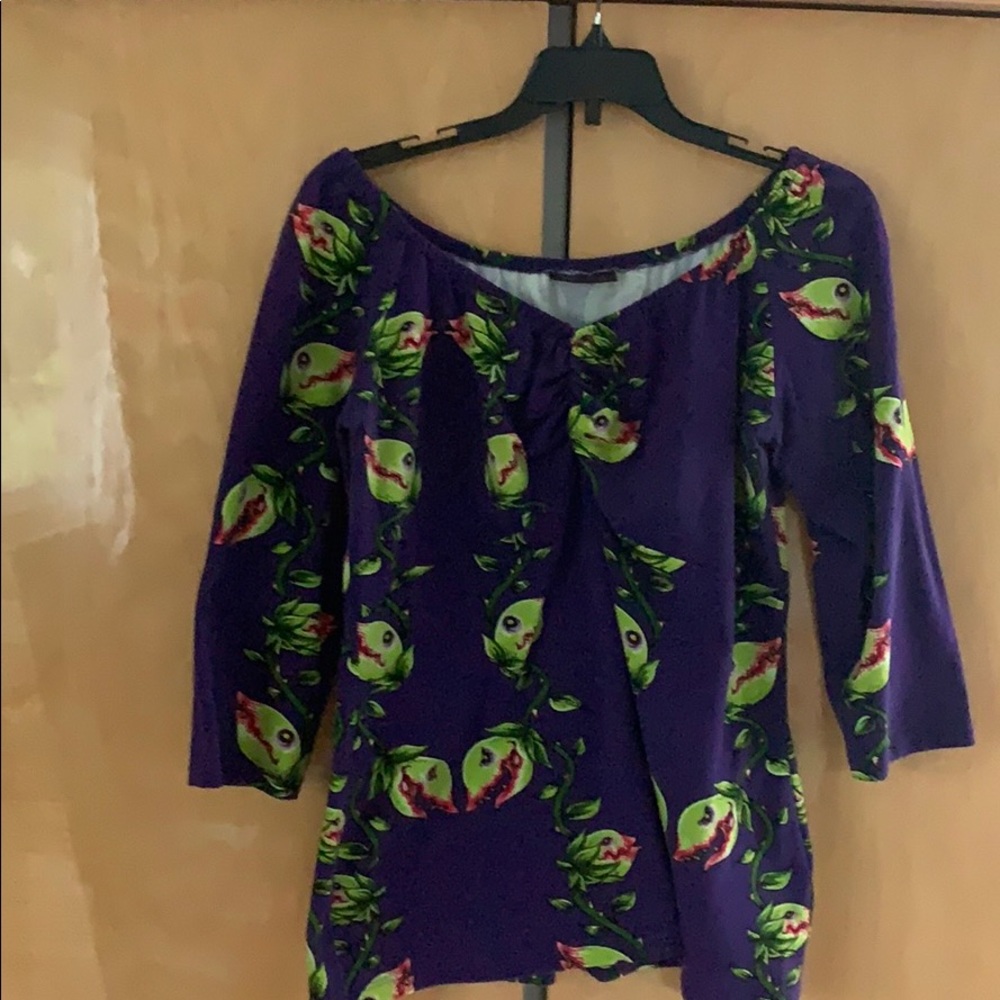 Pinup Couture Venus Flytrap Top